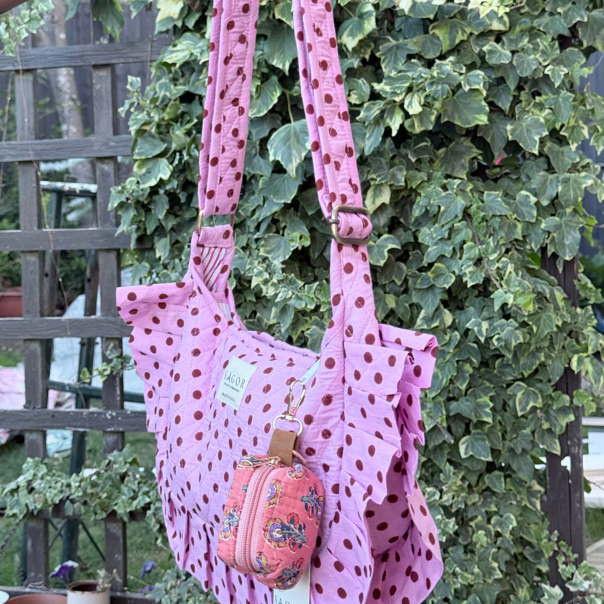 Polka Frill Bagguette