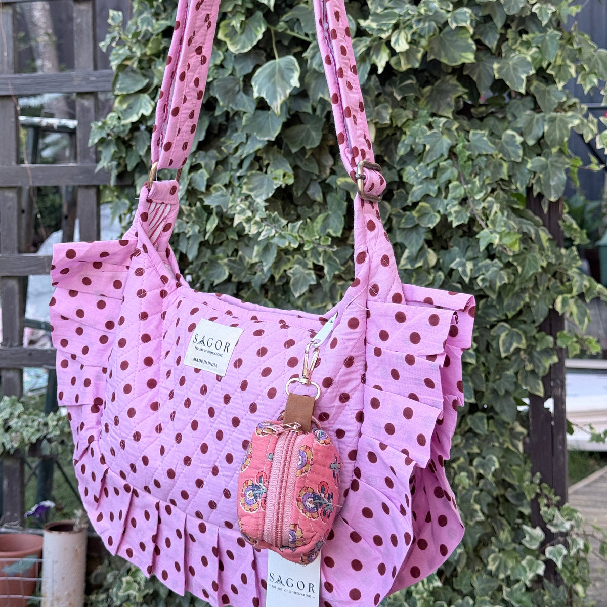 Polka Frill Bagguette