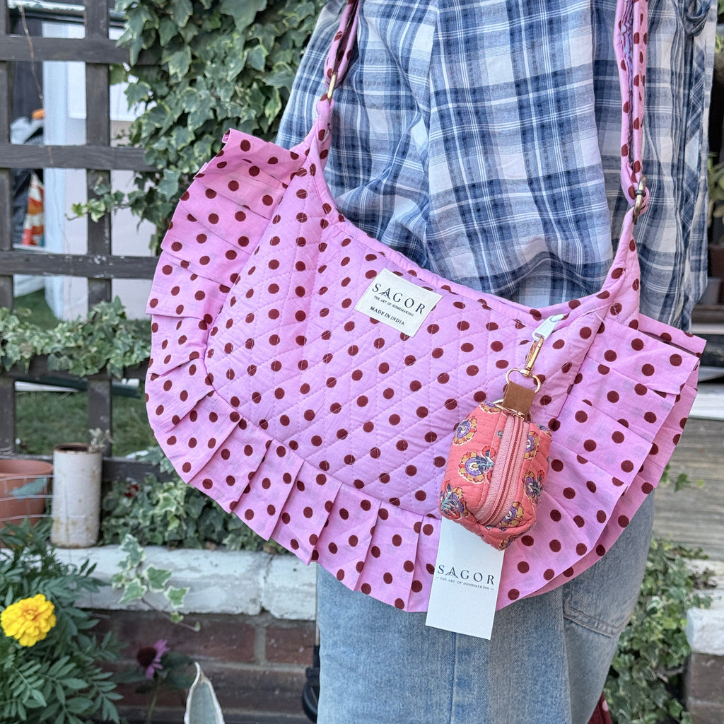 Polka Frill Bagguette