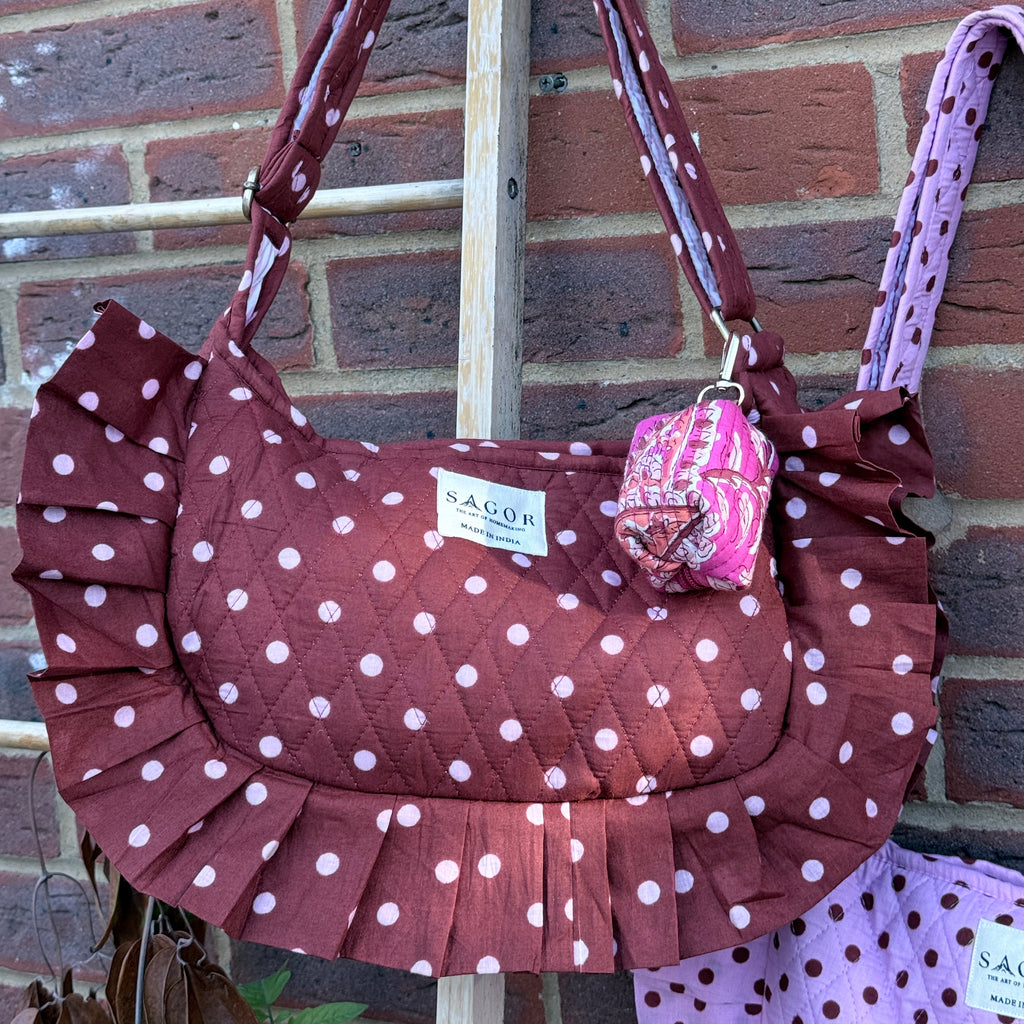 Polka Frill Bagguette