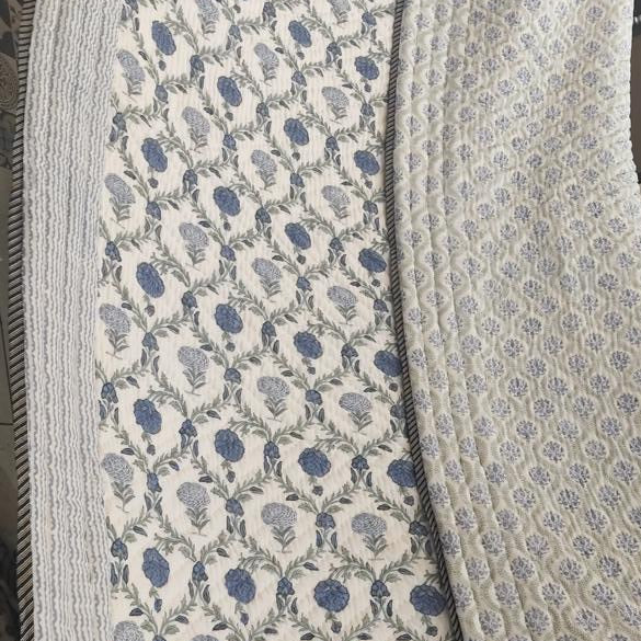 Indigo Jaal Quilt