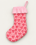 Quilted Festive Christmas Stocking
