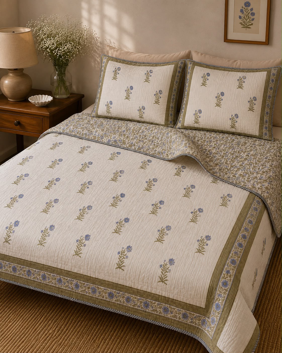 Conflower blue Quilt