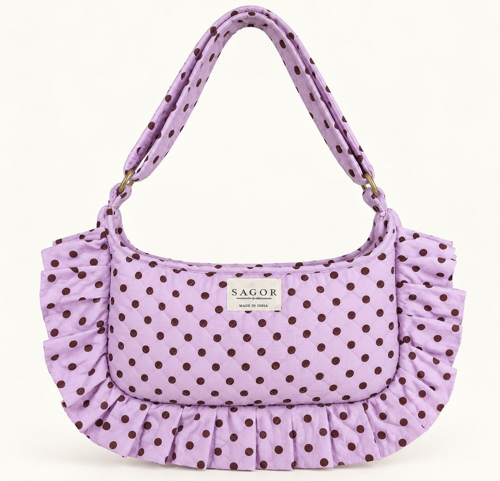 Polka Frill Bagguette