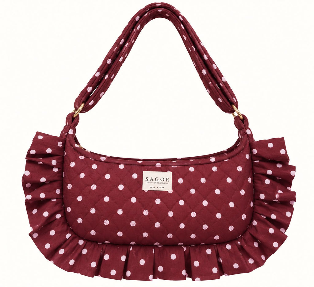 Polka Frill Bagguette