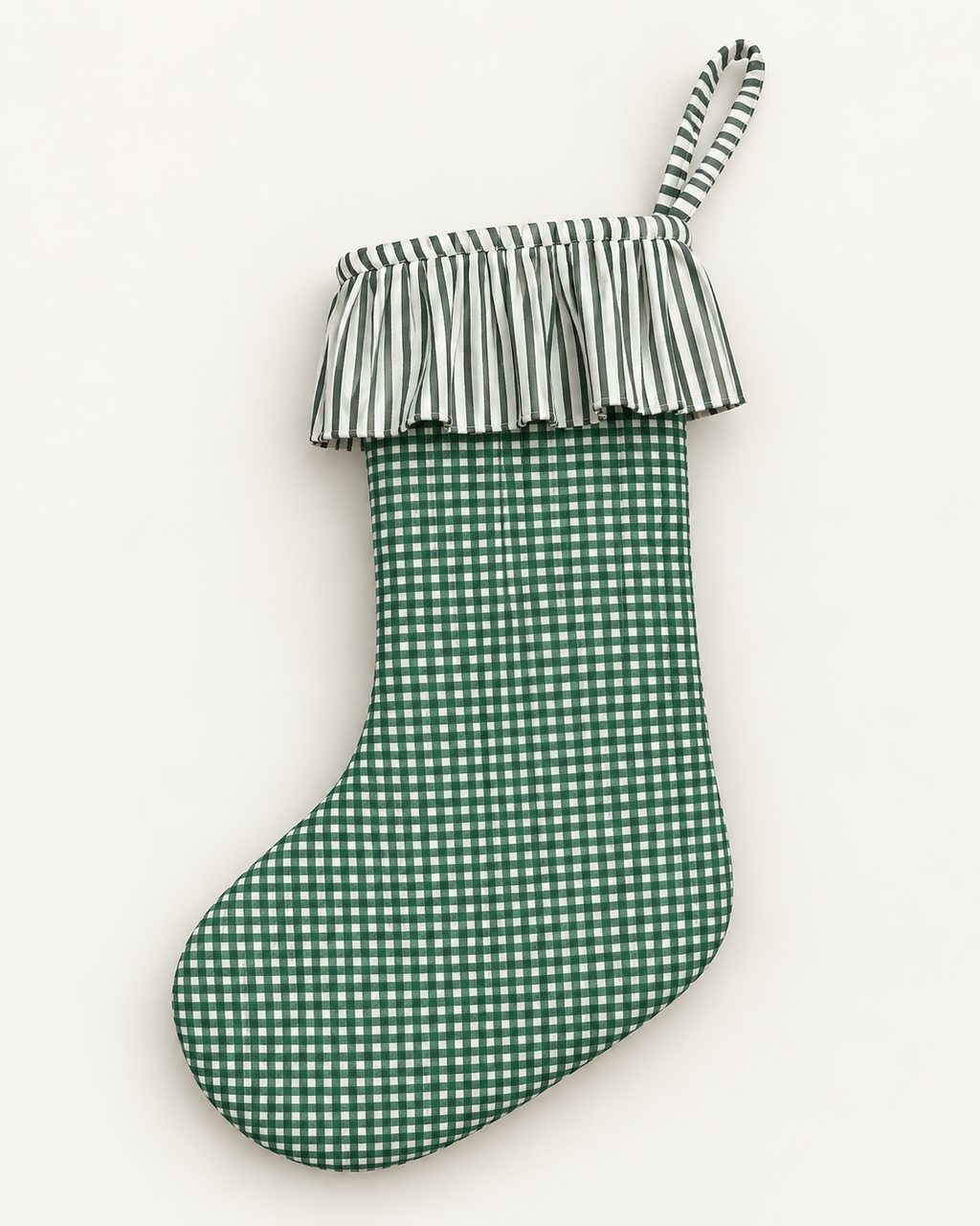 Quilted Festive Christmas Stocking