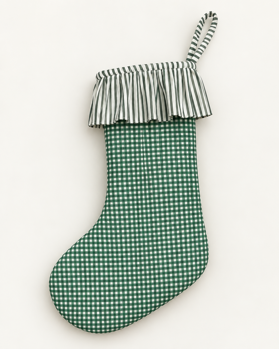 Quilted Festive Christmas Stocking
