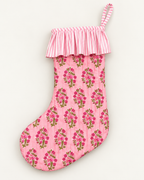 Quilted Festive Christmas Stocking